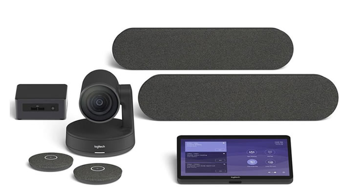 logitech room solutions for teams large